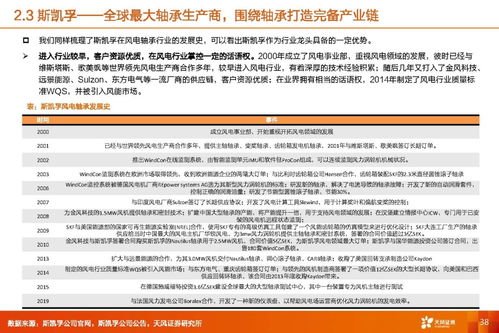 風電軸承行業深度研究 市場潛力、海外對標與業務延展性探索